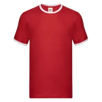 Camiseta de trabajo Fruit Of The Loom Ringer de algodón FR611680