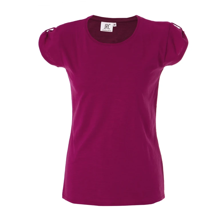 Camiseta de trabajo de cuello redondo 100% Algodón JRC Perth Mujer 990031