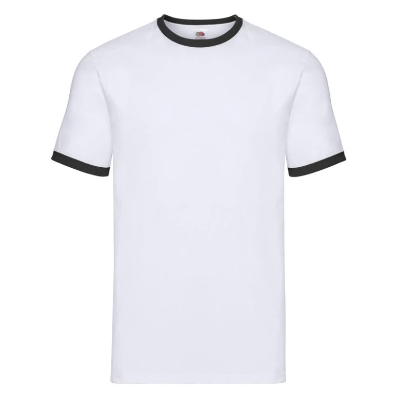 Camiseta de trabajo Fruit Of The Loom Ringer de algodón FR611680