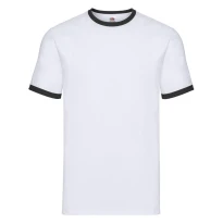 Camiseta de trabajo Fruit Of The Loom Ringer de algodón FR611680