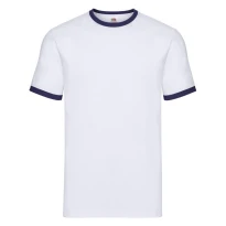 Camiseta de trabajo Fruit Of The Loom Ringer de algodón FR611680