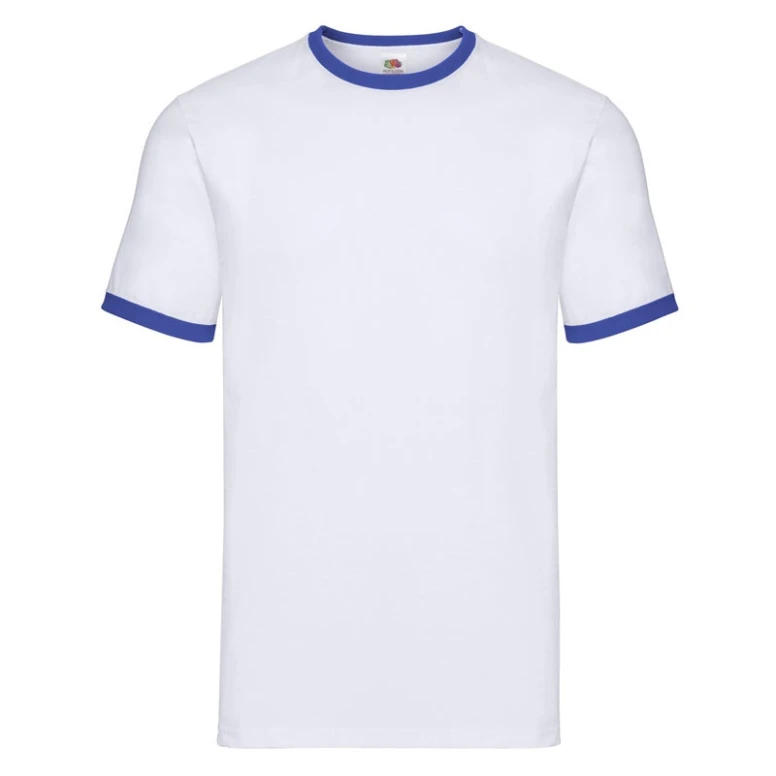Camiseta de trabajo Fruit Of The Loom Ringer de algodón FR611680