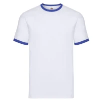 Camiseta de trabajo Fruit Of The Loom Ringer de algodón FR611680