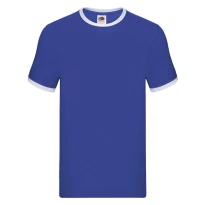Camiseta de trabajo Fruit Of The Loom Ringer de algodón FR611680