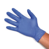 Guantes desechables de nitrilo sin polvo azul