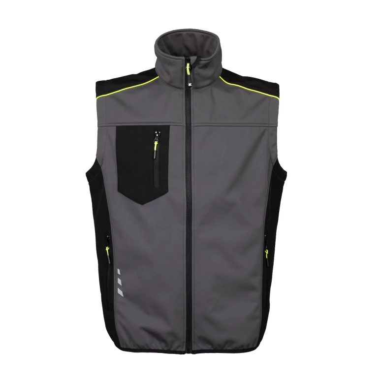 Chaleco de trabajo Stretch Softshell Multibolsillos JRC Pinzolo 994531