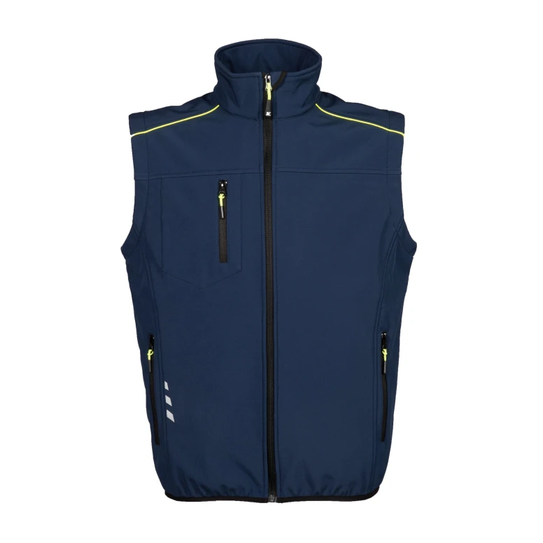 Chaleco de trabajo Stretch Softshell Multibolsillos JRC Pinzolo 994531