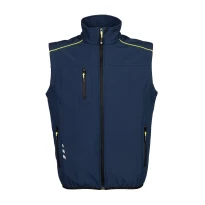 Chaleco de trabajo Stretch Softshell Multibolsillos JRC Pinzolo 994531