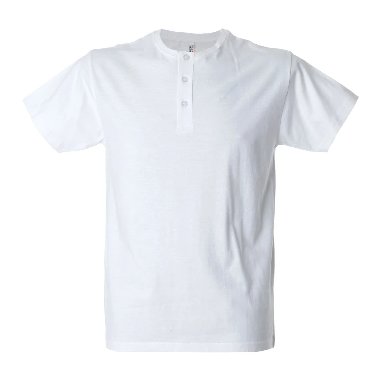 Camiseta de trabajo de cuello redondo 100% Algodón JRC Malaga 991063