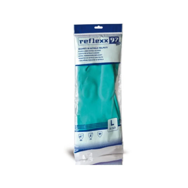 Guantes reutilizables de nitrilo Reflexx 97