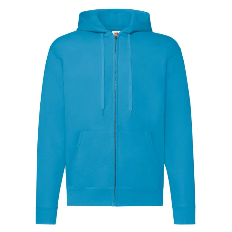Sudadera de trabajo Fruit Of The Loom con capucha Forrado y cremallera larga FR620620
