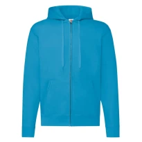 Sudadera de trabajo Fruit Of The Loom con capucha Forrado y cremallera larga FR620620
