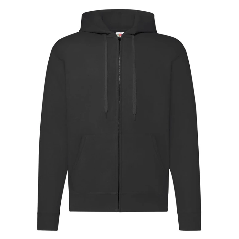 Sudadera de trabajo Fruit Of The Loom con capucha Forrado y cremallera larga FR620620