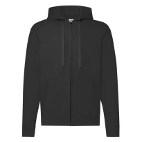 Sudadera de trabajo Fruit Of The Loom con capucha Forrado y cremallera larga FR620620