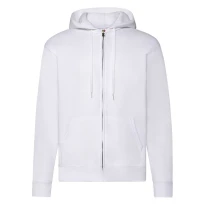 Sudadera de trabajo Fruit Of The Loom con capucha Forrado y cremallera larga FR620620