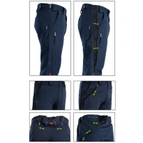 Pantalones de trabajo Multibolsillos Stretch Trinity Siggi - 3 tallas en una