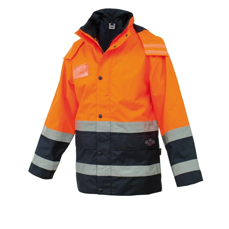 Abrigo Parka bicolor Siggi Alta Visibilidad