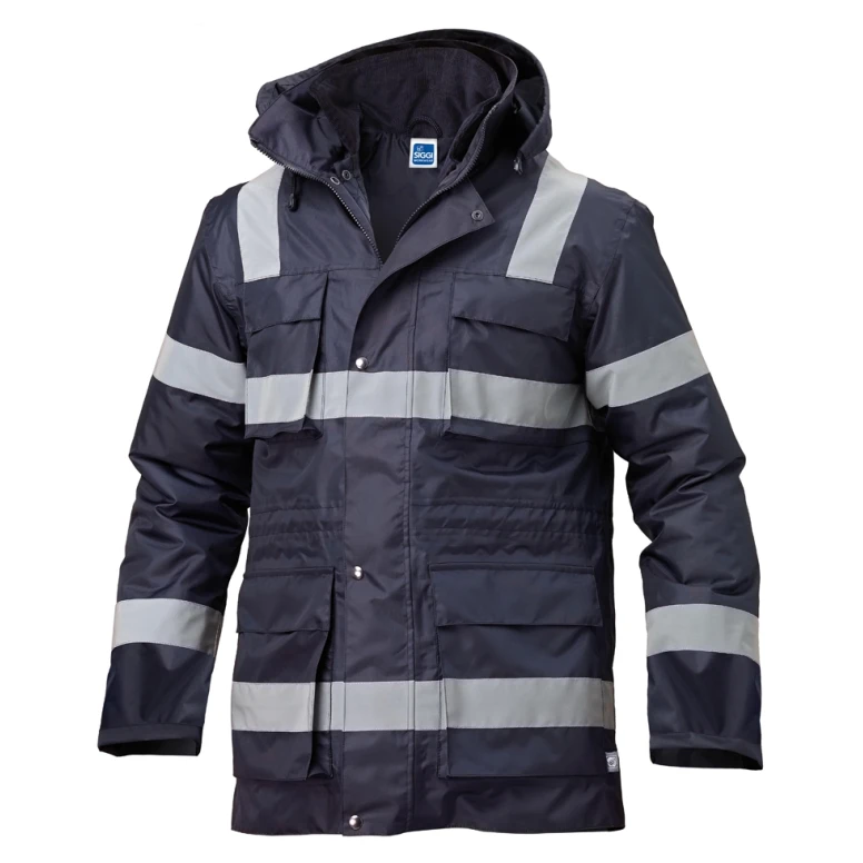 Abrigo Acero Siggi Impermeable