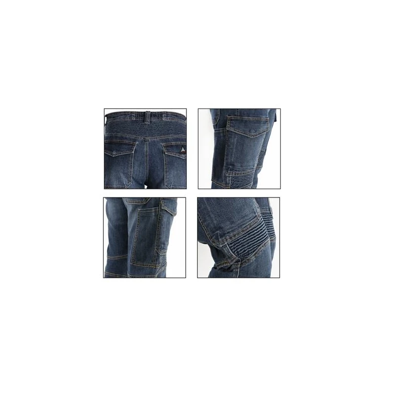 Pantalones vaqueros de trabajo Multibolsillos Stretch Biker Siggi