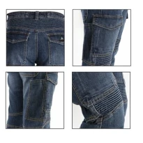 Pantalones vaqueros de trabajo Multibolsillos Stretch Biker Siggi