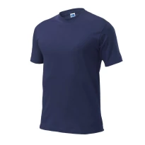 Liquidación total - Camiseta de trabajo Ischia Siggi 100% algodón Talla L color azul 2