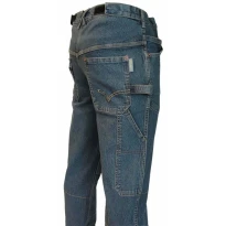 Pantalones vaqueros de trabajo Multibolsillos Stretch Mech Siggi