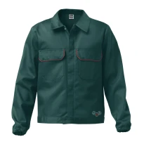 Liquidación total - Chaqueta de trabajo Siggi Welding Marte Flame Retardant Número 58 color Verde 2