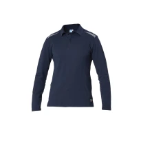 Liquidación total - Polo mangas largas de trabajo 100% algodón Siggi Task 2 23MA0550/00 Talla M color Azul