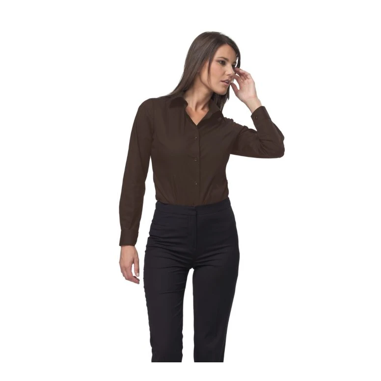 Camisa de trabajo Mujer Siggi Horeca Lisa 28CM0164/00-9011