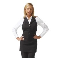 Delantal de Mujer con peto Nadia Horeca Siggi antimanchas y resistente a las arrugas - 28PZ0233/00-9001