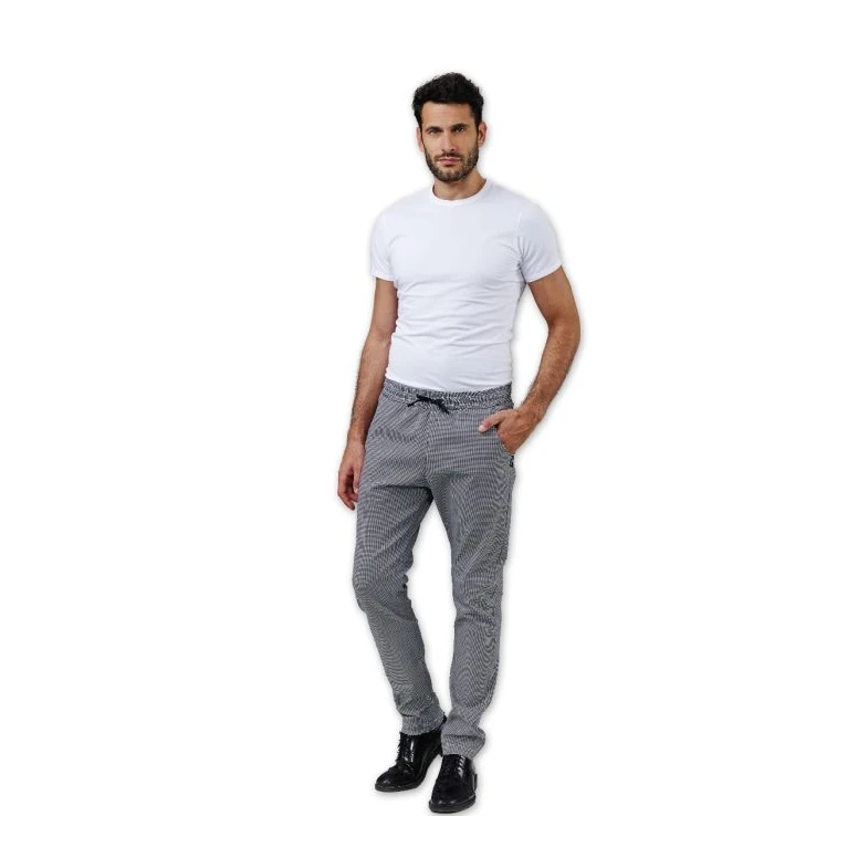 Pantalones de chef de trabajo Siggi Horeca Clem 28PA1118/00-0877