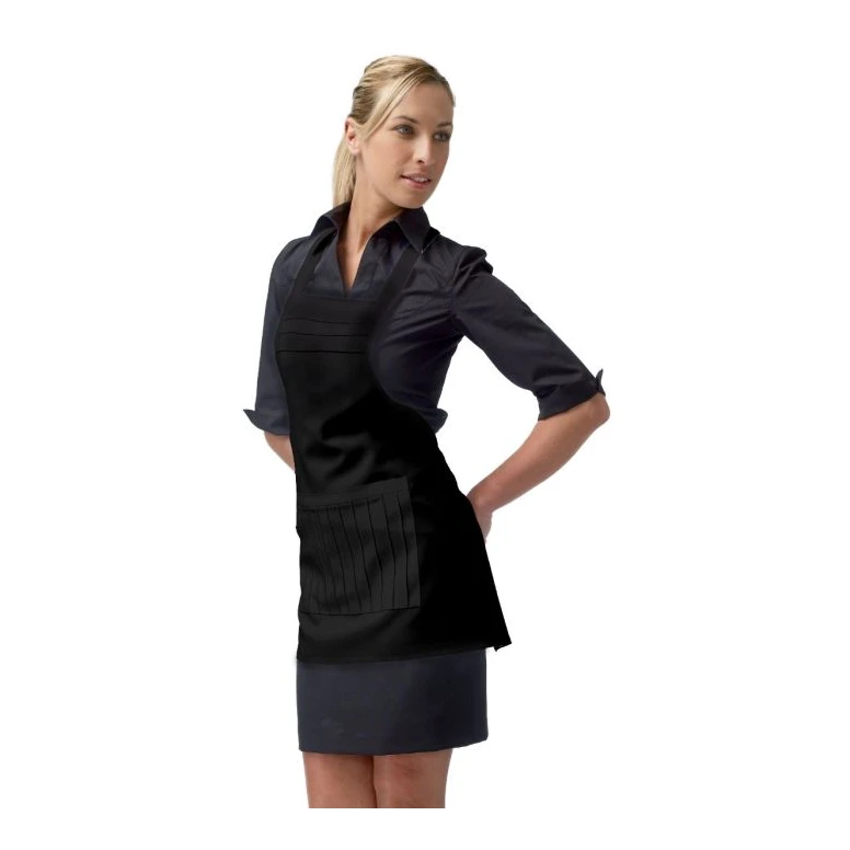 Delantal de mujer Michela Horeca Siggi con peto y bolsillo - 28PZ0189/00-0111