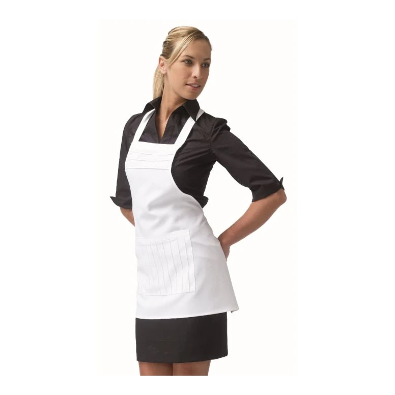 Delantal de mujer Michela Horeca Siggi con peto y bolsillo - 28PZ0189/00-0111