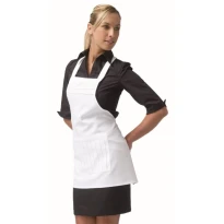 Delantal de mujer Michela Horeca Siggi con peto y bolsillo - 28PZ0189/00-0111