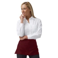Delantal corto de trabajo unisex Como Horeca Siggi antimanchas y resistente a las arrugas - 28PZ0016/00-9001