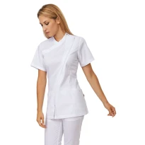 Liquidación total - Casaca de mujer con cremallera Jess Beauty Siggi - 63CS1330/00-0001 Talla xl color blanco