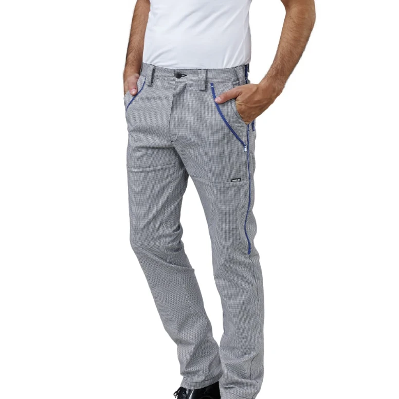 Liquidación total - Pantalón de trabajo Chef Trinity Siggi 28PA1114/00-0877 Talla III color negro
