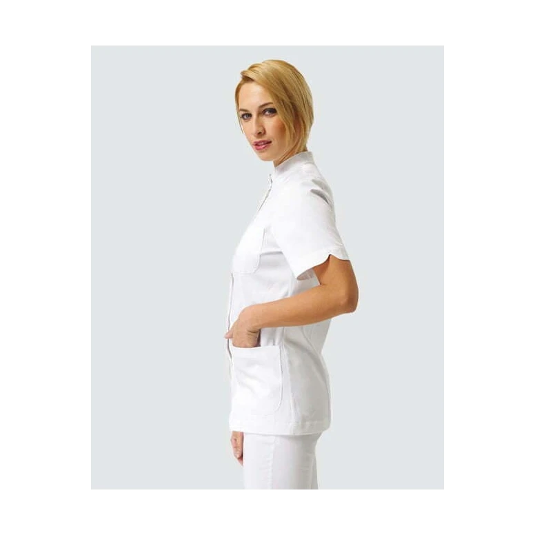 Blusa de mujer con botones y ojales Gwen Dr.Blue Siggi - 04CS1188/00-0655