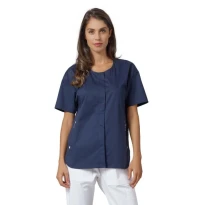 Blusa de mujer de manga corta Vivian Dr.Blue Siggi - 04CS1691/00-0757