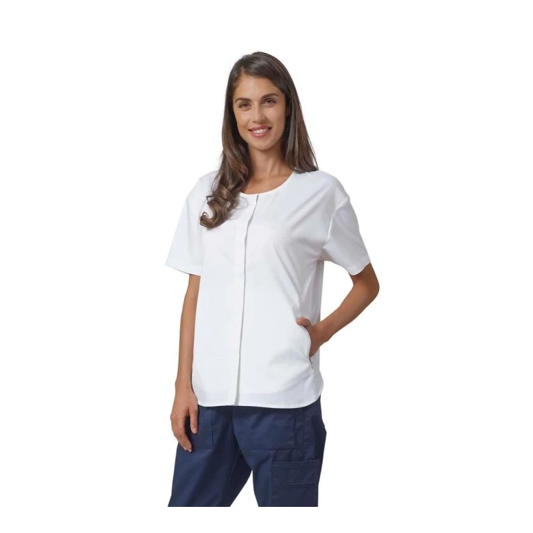 Blusa de mujer de manga corta Vivian Dr.Blue Siggi - 04CS1691/00-0757