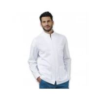 Liquidación total - Casaca hombre con cremallera Julian Dr.Blue Siggi - 04CS1533/00-0757 número 52 color blanco