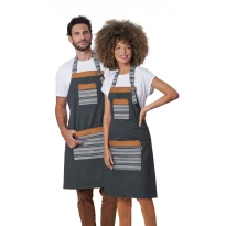 Delantal de trabajo con peto Unisex Stretch Horeca Siggi Slash 28PZ0520/00