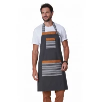 Delantal de trabajo con peto Unisex Stretch Horeca Siggi Slash 28PZ0520/00