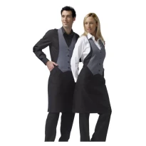 Delantal con peto unisex Bolonia Siggi antimanchas y resistente a las arrugas - 28PZ0010/00-9001