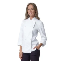 Chaqueta de trabajo Chef Amabel de Mujer 100% Algodón Siggi - 28GA0194/00-9000