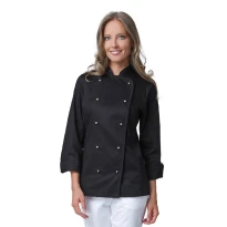 Chaqueta de trabajo Chef Amabel de Mujer 100% Algodón Siggi - 28GA0194/00-9000