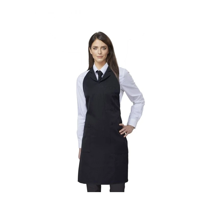 Delantal de trabajo Sveva Horeca Siggi - largo con bolsillo - 28PZ0398/00-0792