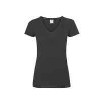 Camiseta de trabajo Valueweight Mujer con escote en V Fruit Of The Loom - 613980
