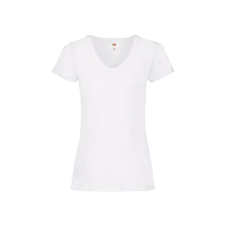 Camiseta de trabajo Valueweight Mujer con escote en V Fruit Of The Loom - 613980