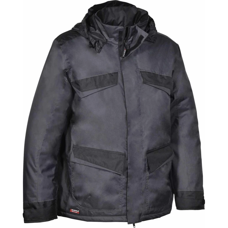 Chaqueta de Trabajo Impermeable Cortaviento Multibolsillos Cofra Nuvuk V576-0-00